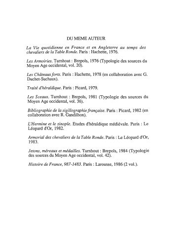 Figures et couleurs : études sur la symbolique et la sensibilité médiévales