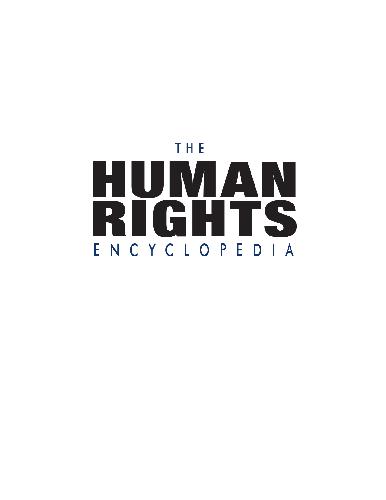 Encyclopedia of Human Rights