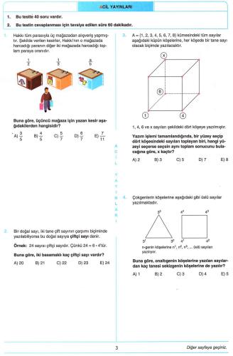 Acil 14 TYT Matematik Deneme 5-6