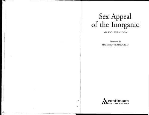 The sex appeal of the inorganic