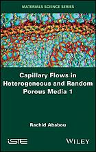 Capillary flows in heterogeneous and random porous media. 1