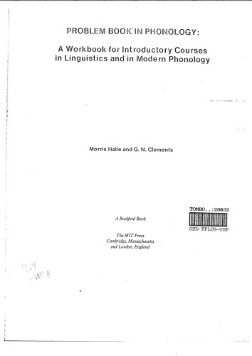 Problem Book in Phonology