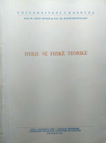 Hyrje në Fizikë Teorike