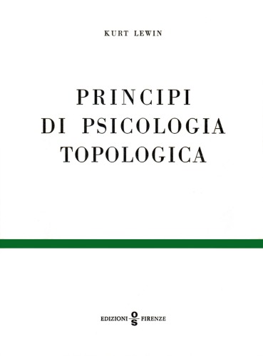 Principi di psicologia topologica