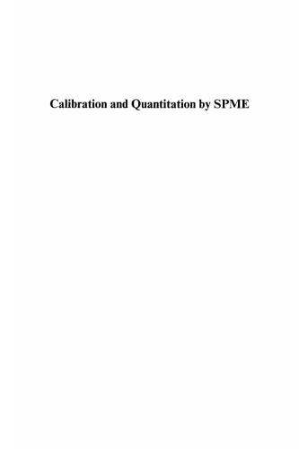 Applications of solid phase microextraction