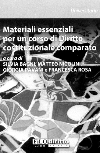 Materiali essenziali per un corso di Diritto costituzionale comparato