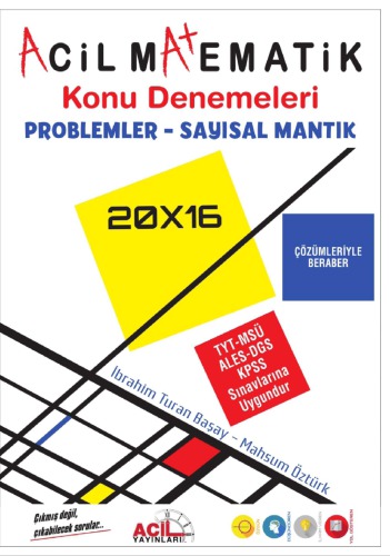 Acil Matematik Problemler Sayısal Mantık Konu Denemeleri