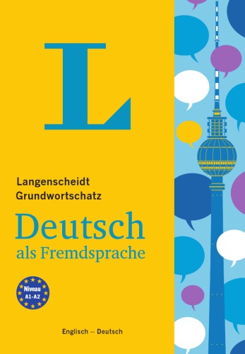 Langenscheidt Grundwortschatz Deutsch als Fremdsprache Englisch-Deutsch