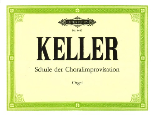 Schule der Choral-Improvisation für Orgel, mit 121 Notenbeispielen