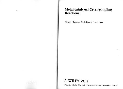 Metal-Catalyzed Cross-Coupling Reactions