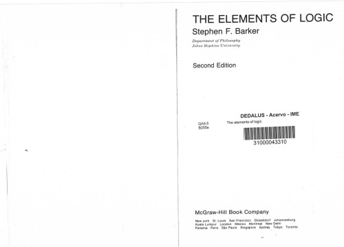 The Elements of Logic