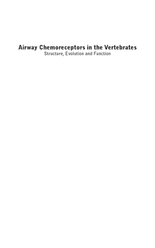 Airway chemoreceptors in the vertebrates: structure, evolution and function