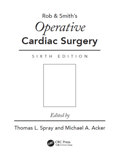 Operative Cardiac Surgery