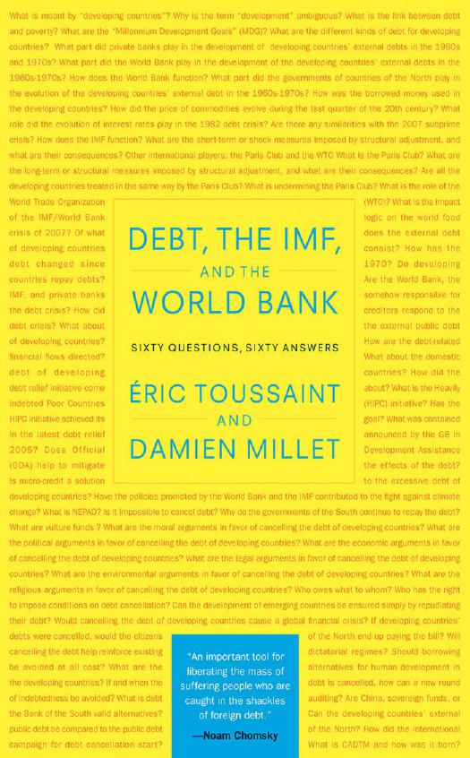 Debt, the IMF, and the World Bank