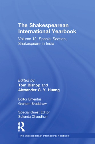 The Shakespearean International Yearbook