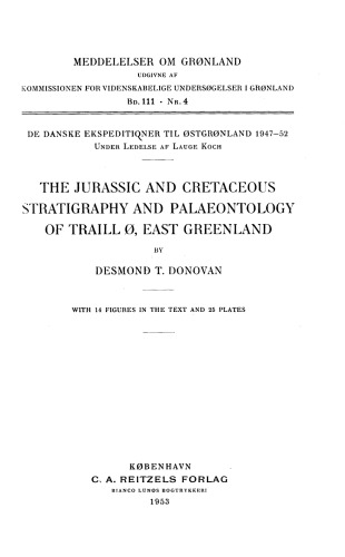 The Jurassic and Cretaceous stratigraphy and palaeontology of Traill Ø, East Greenland