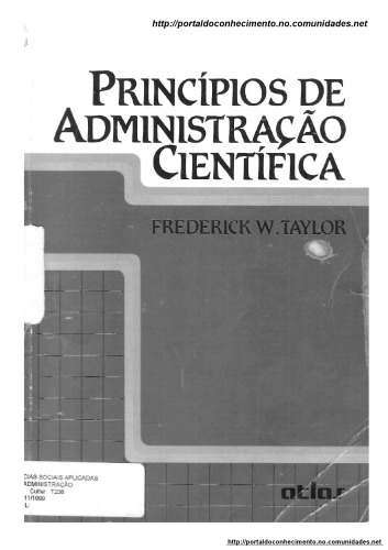 Princípios de administração Científica