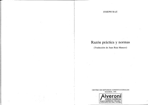 Razón práctica y normas