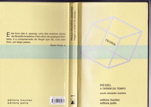 Hegel: A Ordem do Tempo