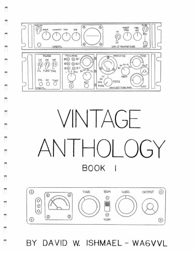 Vintage Anthology Book 1