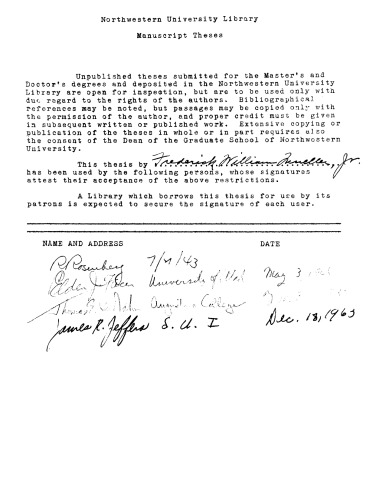 The management of the earning asset portfolios of forty-one Chicago state banks 1929 to 1933