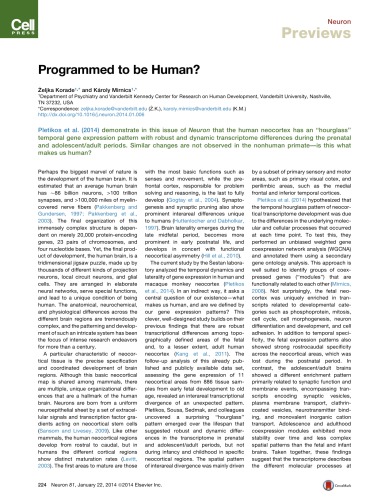 Programmed to be Human?