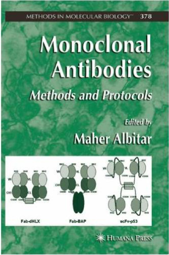 Monoclonal Antibodies: Methods and Protocols