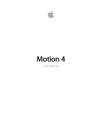 Motion 4 User Manual