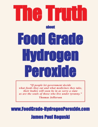 The Truth Food Grade Hydrogen Peroxide