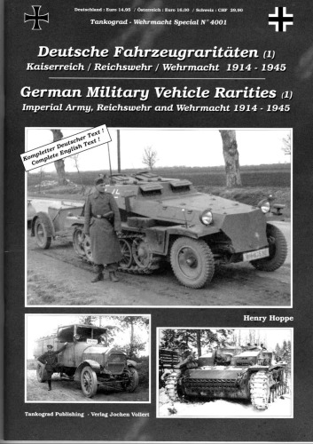 German Military Vehicle Rarities