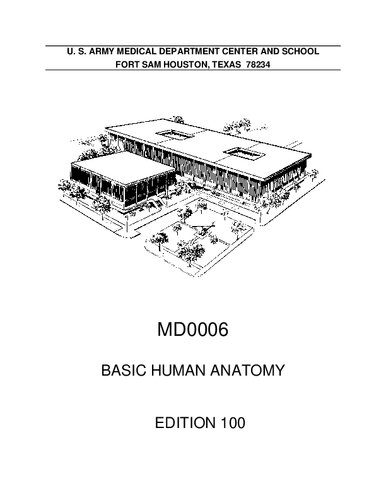 Basic Human Anatomy MD0006