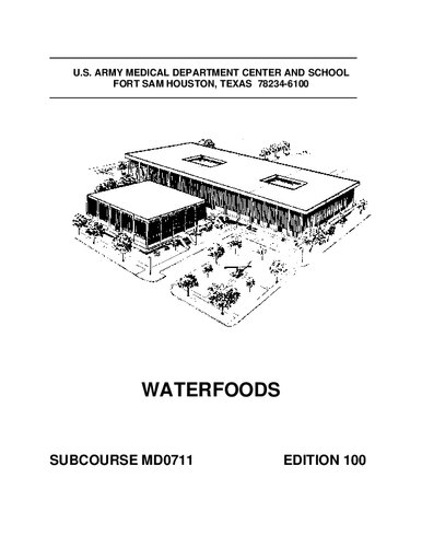 Waterfoods MD0711