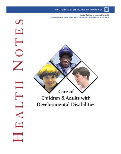 Care of children & adults with developmental disabilities