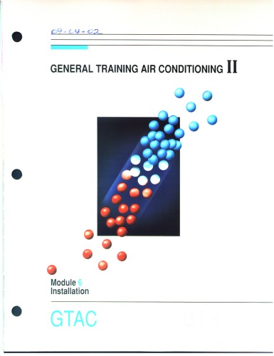 General Training Air conditioning - Module 6 Installation