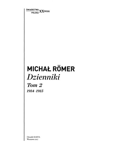 Dzienniki. T.2: 1914-1915