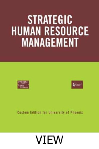 Strategic Human Resource Management