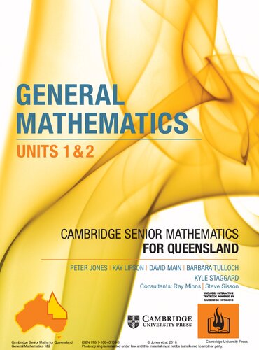 General Mathematics Units 1&2 for Queensland