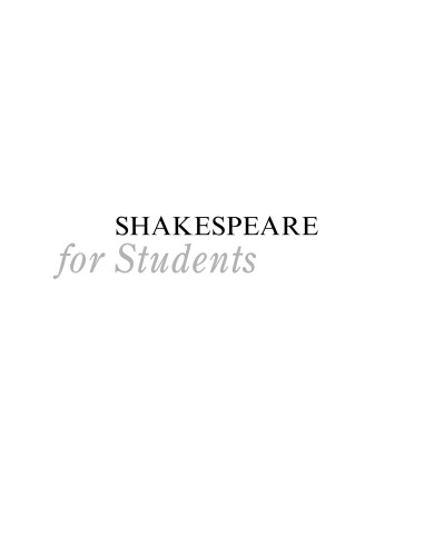 Shakespeare for Students