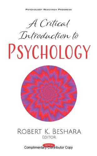 A critical introduction to psychology