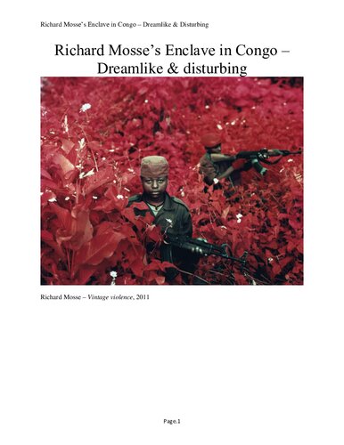 Dreamlike & Disturbing - Richard Mosse's Enclave