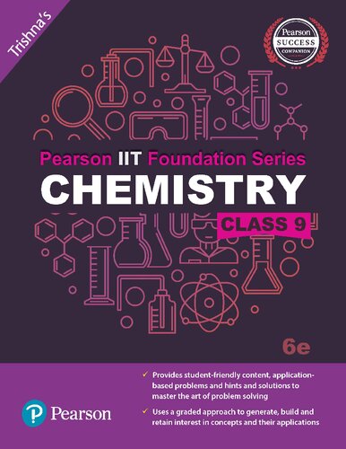 Pearson IIT Foundation Series - Chemistry Class 9