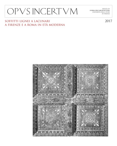 Soffitti lignei a lacunari a Firenze e a Roma in età Moderna