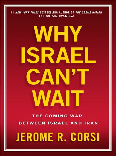 Why Israel Can’t Wait