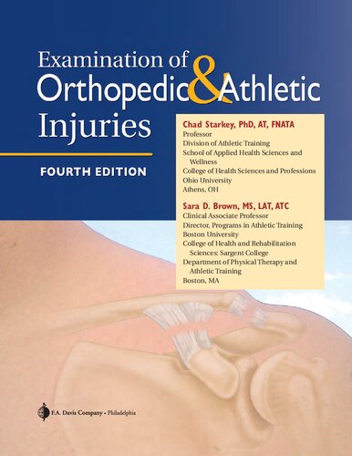 Examination of orthopedic & athletic injuries