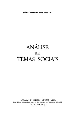 Análise de Temas Sociais