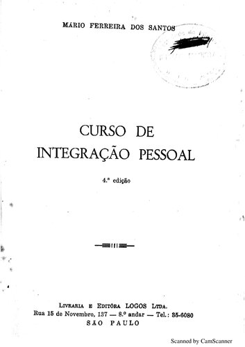 Curso de Integração Pessoal