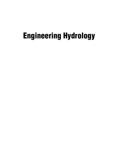 Engineering Hydrology