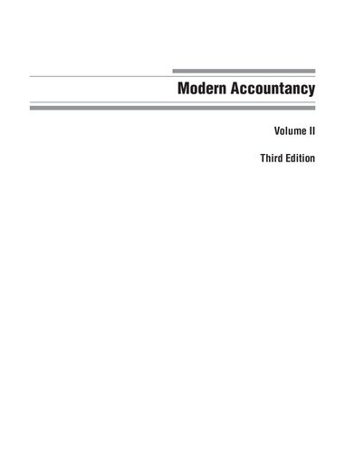 Modern Accountancy Vol-II