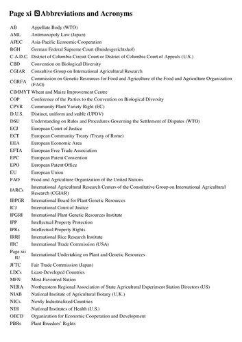 Intellectual Property: Trade, Competition, and Sustainable Development