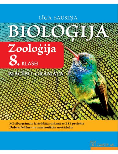 BIOLOĢIJA 8. KLASEI. ZOOLOĢIJA